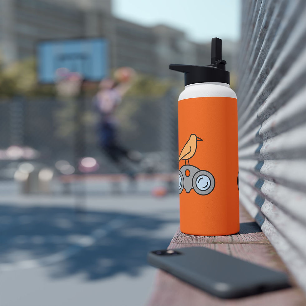 Thumbnail: Beetle-Go Birding Stainless Steel Adventure Water Bottle