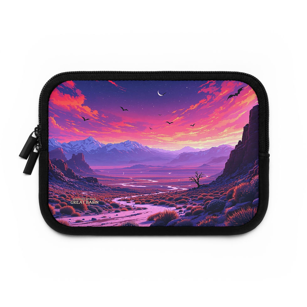 Thumbnail: Beetle-Go Haunted Spaces Great Basin National Park Laptop Sleeve