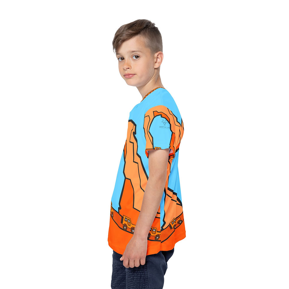 Thumbnail: Beetle-Go Arches National Park Kids Lounge Shirt