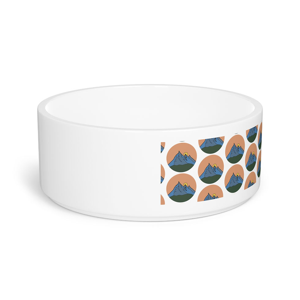 Thumbnail: Beetle-Go Great Smoky Mountains National Park Pet Bowl 