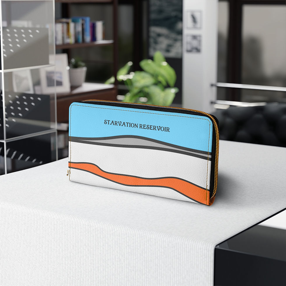 Thumbnail: Beetle-Go Starvation Reservoir State Park Zipper Wallet