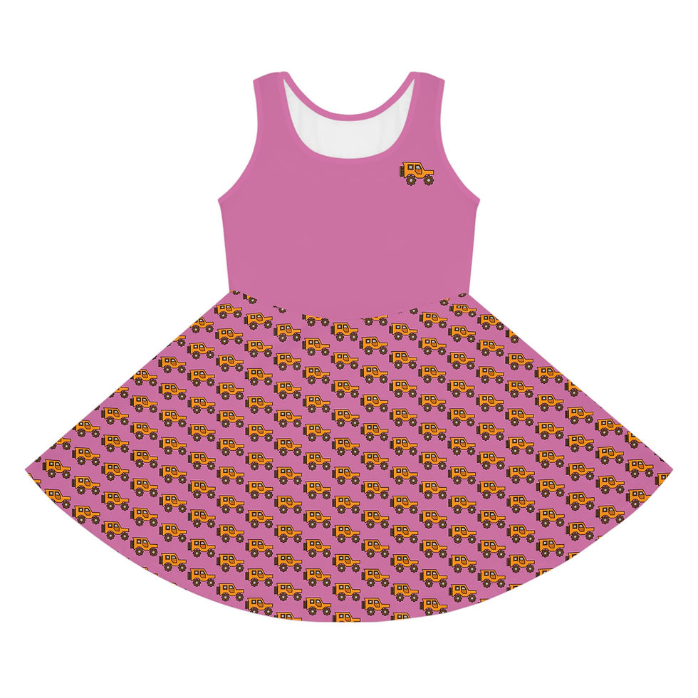 Thumbnail: Beetle-Go Off Roading (OHV)Girls' Sleeveless Sundress