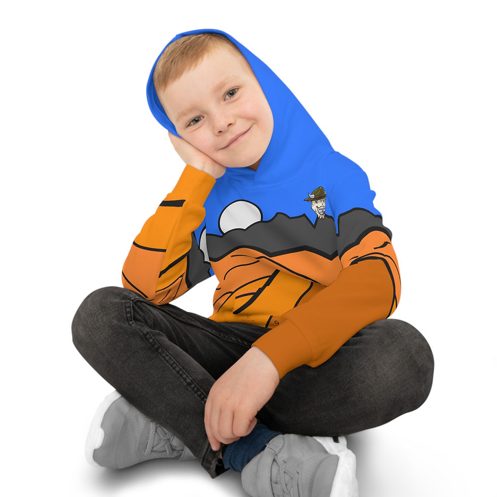 Thumbnail: Beetle-Go Great Sand Dunes National Park Cozy Kids Sweatshirt