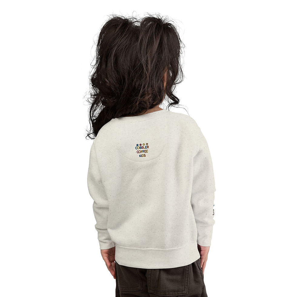 Thumbnail: Cobbler Coffee Kids - Cora Cupcake -Toddler Sweatshirt 