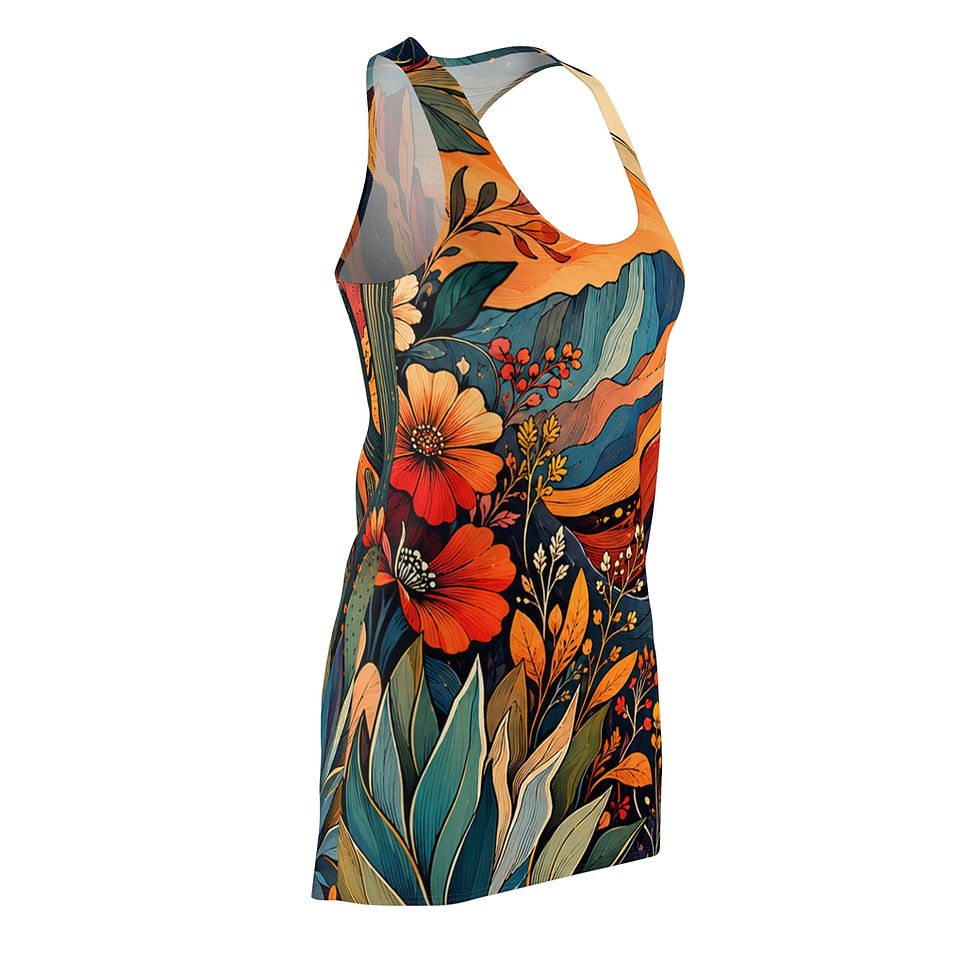 Thumbnail: Desert Bloom Racerback Dress