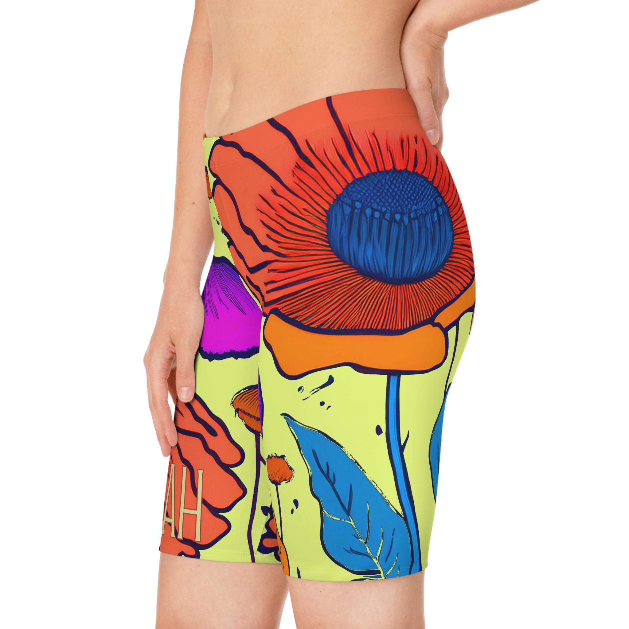 Annie Pookah Floral Women's Sports Shorts