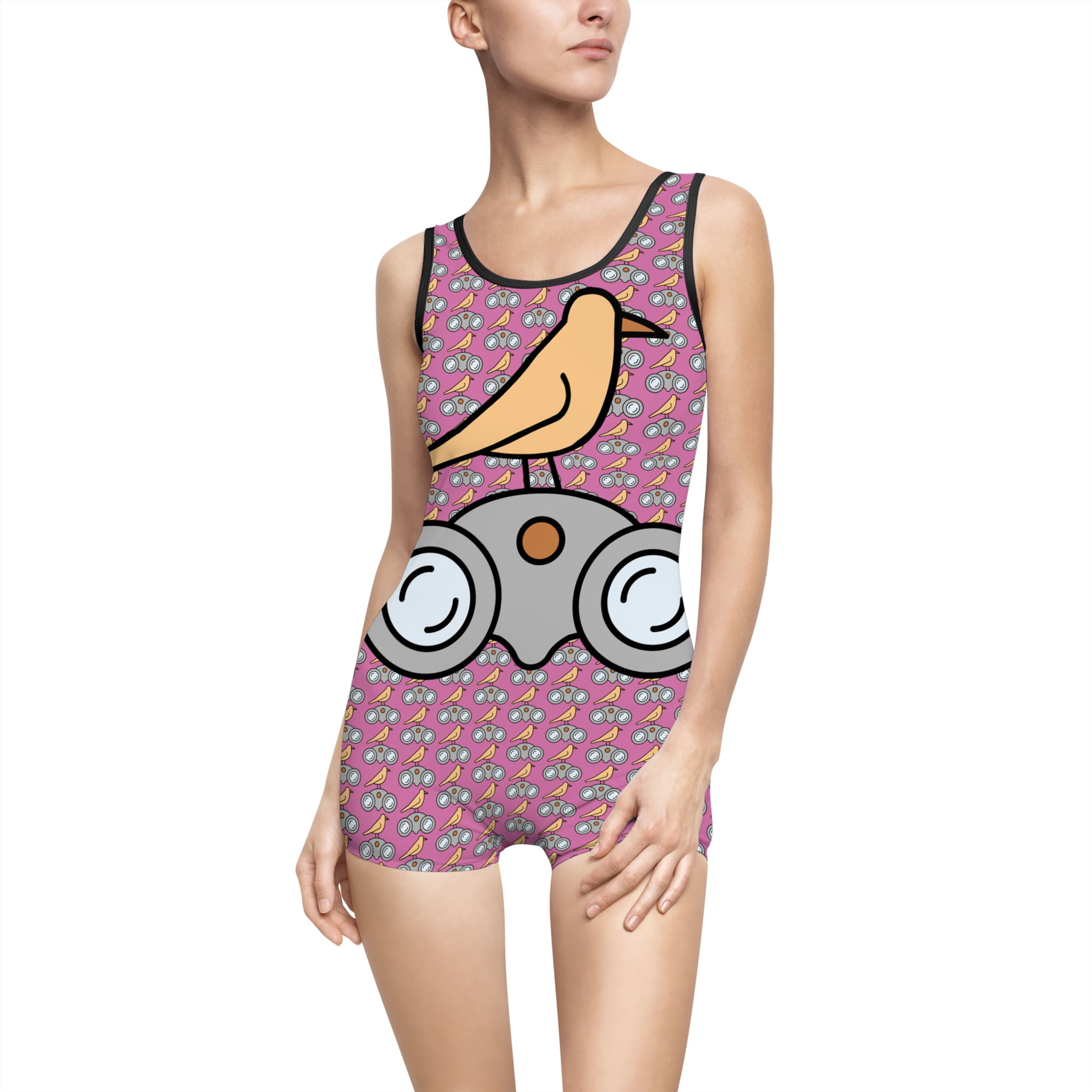 Beetle-Go Birding Vintage Swimsuit for Women