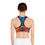 Thumbnail: Annie Pookah Colorful Floral Sports Bra
