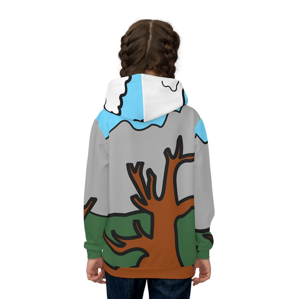 Thumbnail: Beetle-Go Great Basin National Park Cozy Kids Sweatshirt