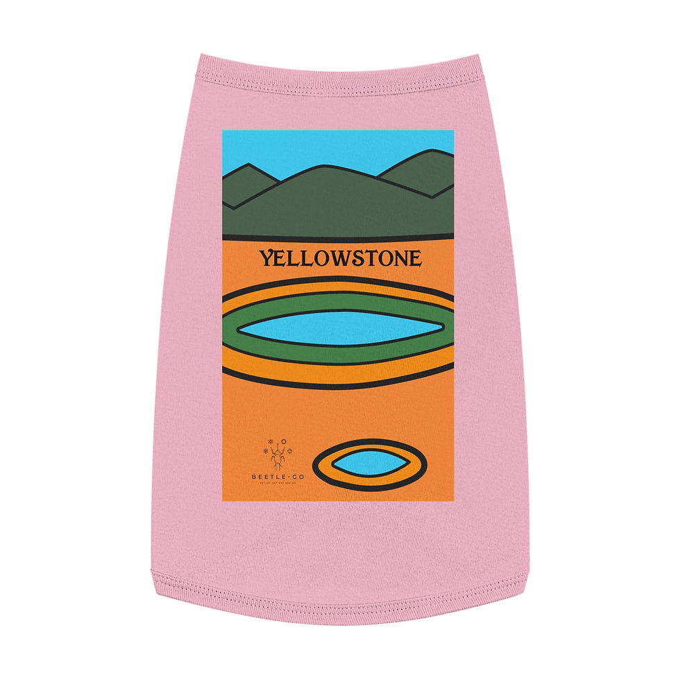 Thumbnail: Beetle-Go Yellowstone National Park Pet Tank Top