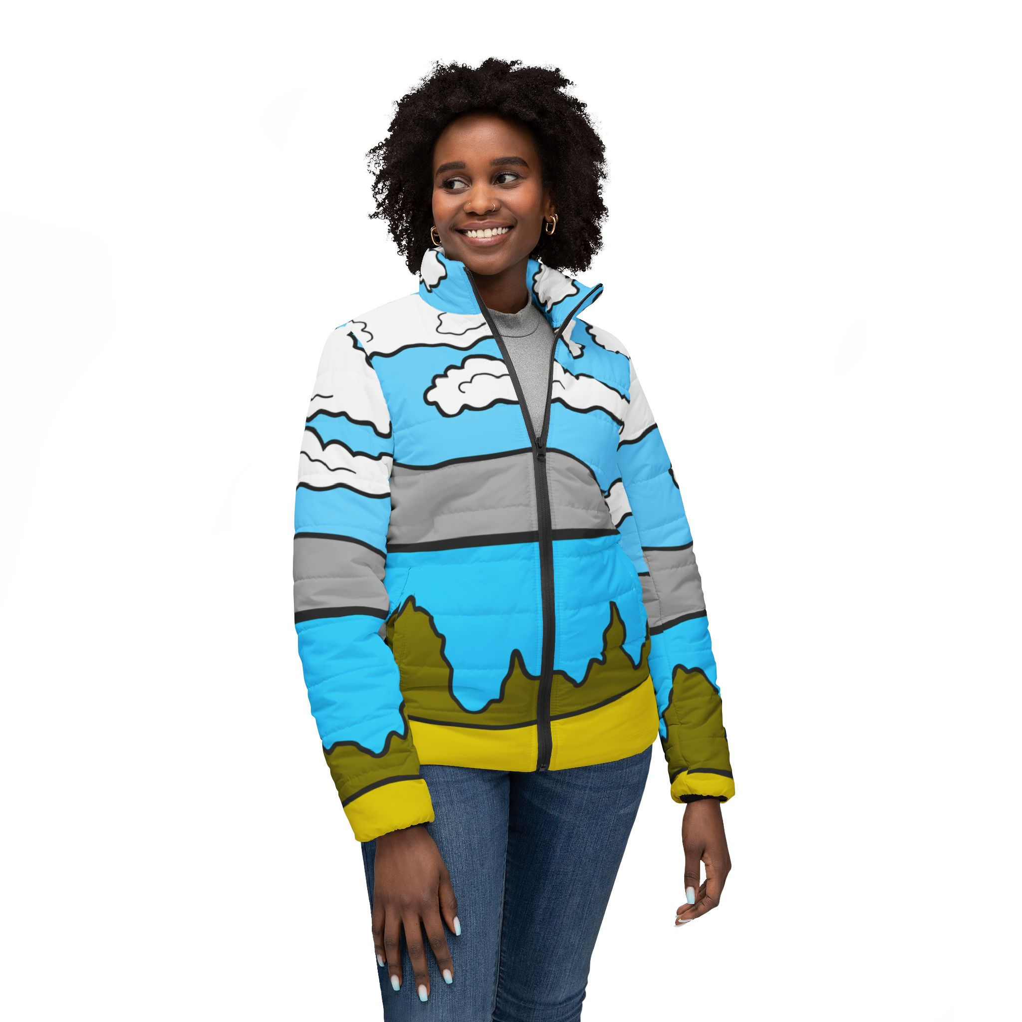 Beetle-Go Bear Lake State Park, Utah Women’s Puffer Jacket