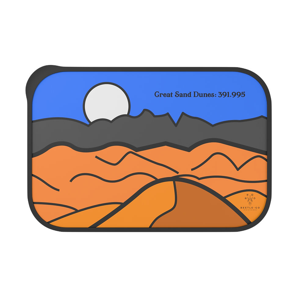Beetle-Go Great Sand Dunes National Park Stylish Bento Box