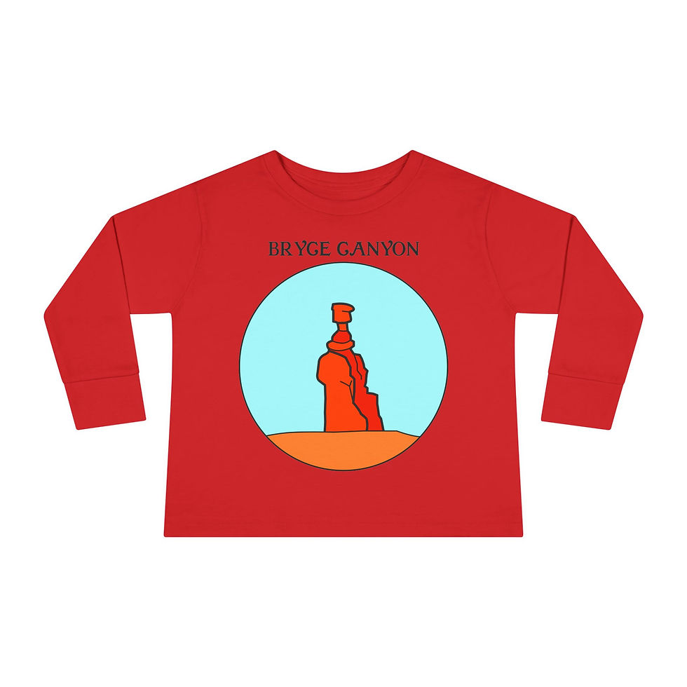 Thumbnail: Beetle-Go Bryce Canyon National Park Toddler Long Sleeve Tee