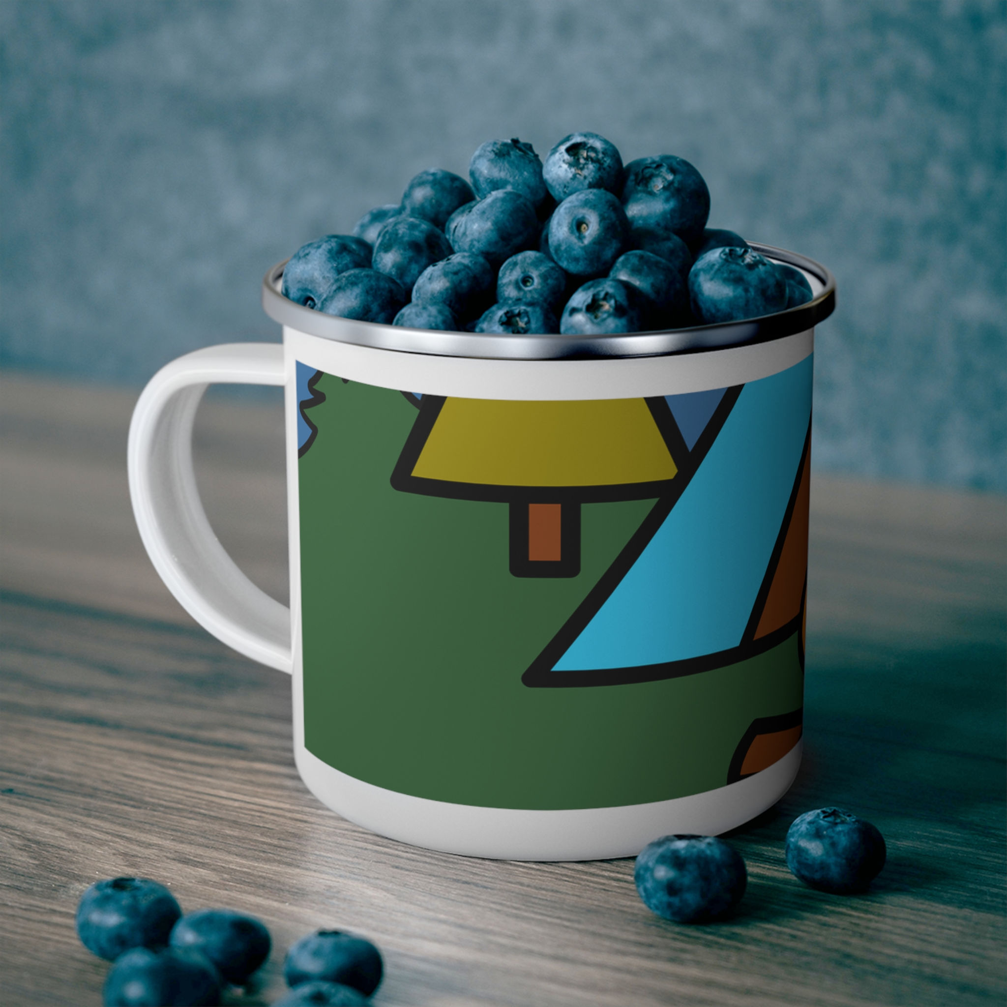Beetle-Go Camping Enamel Camping Mug
