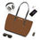 Thumbnail: Annie Pookah PU Leather Shoulder Bag 