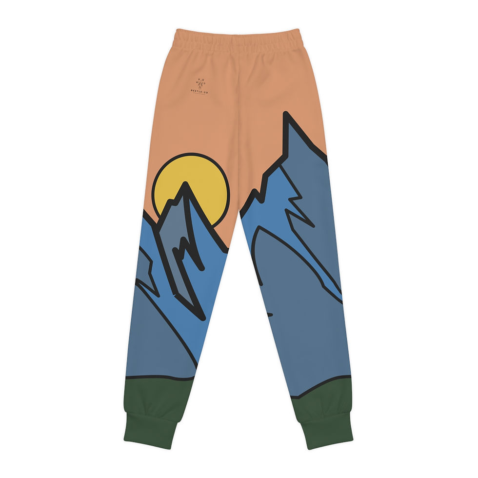 Thumbnail: Beetle-Go Great Smoky Mountains National Park Unisex Youth Joggers