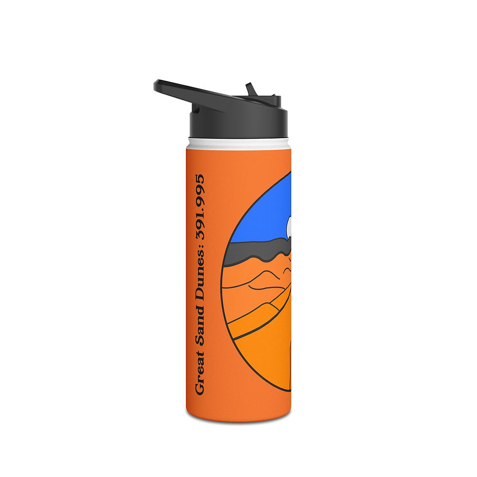 Thumbnail: Beetle-Go Great Sand Dunes National Park Stainless Steel Adventure Tumbler