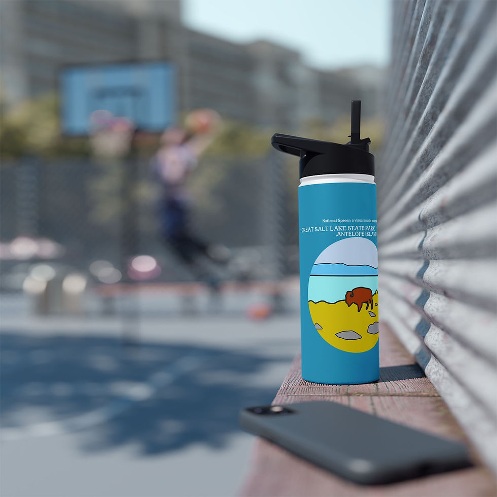 Thumbnail: Beetle-Go Antelope Island Stainless Steel Adventure Water Bottle
