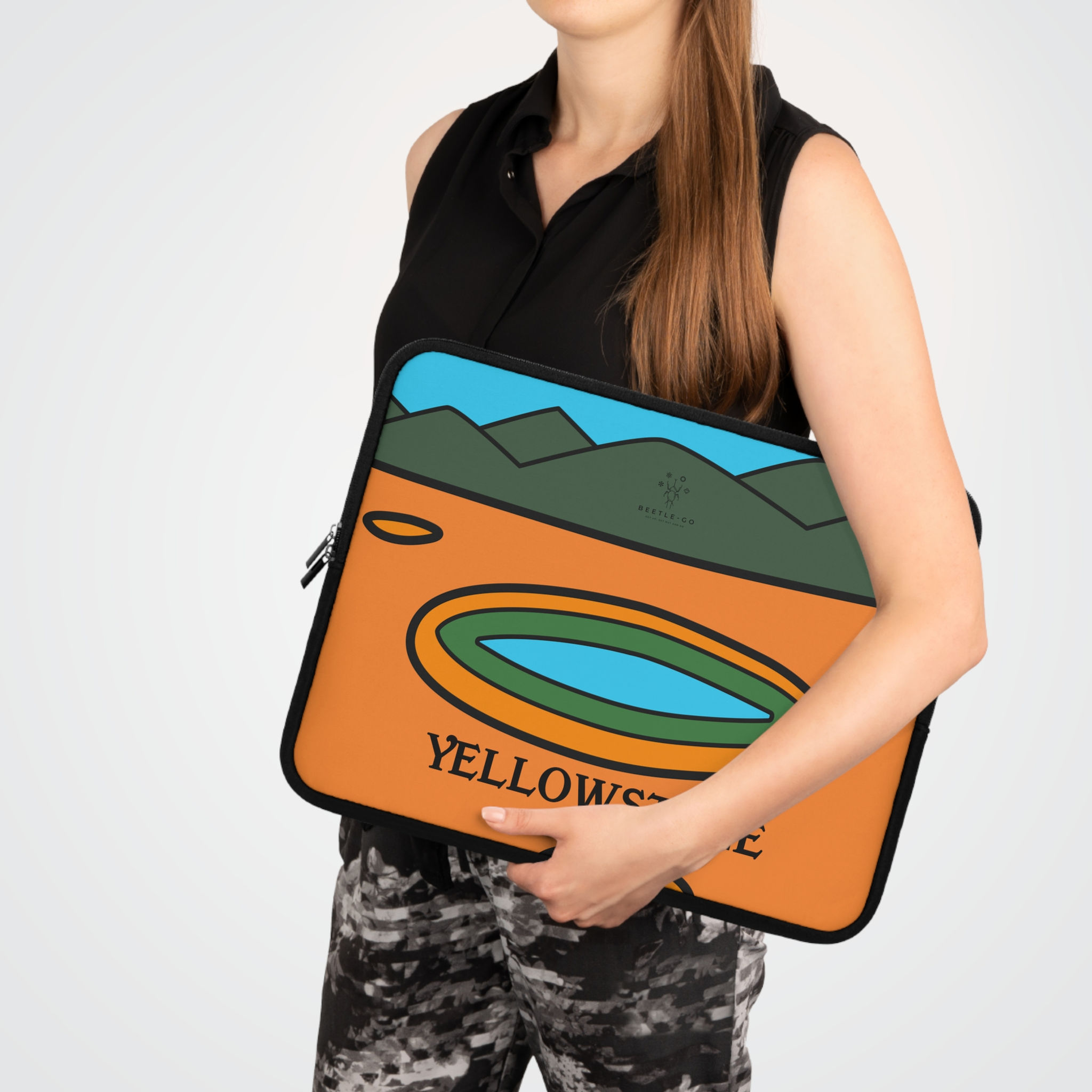 Beetle-Go Yellowstone National Park Laptop Sleeve