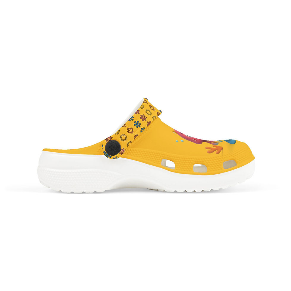 Thumbnail: Cobbler Coffee Kids - Joni Jellyfish - Playful Clogs - Boys and Girls 