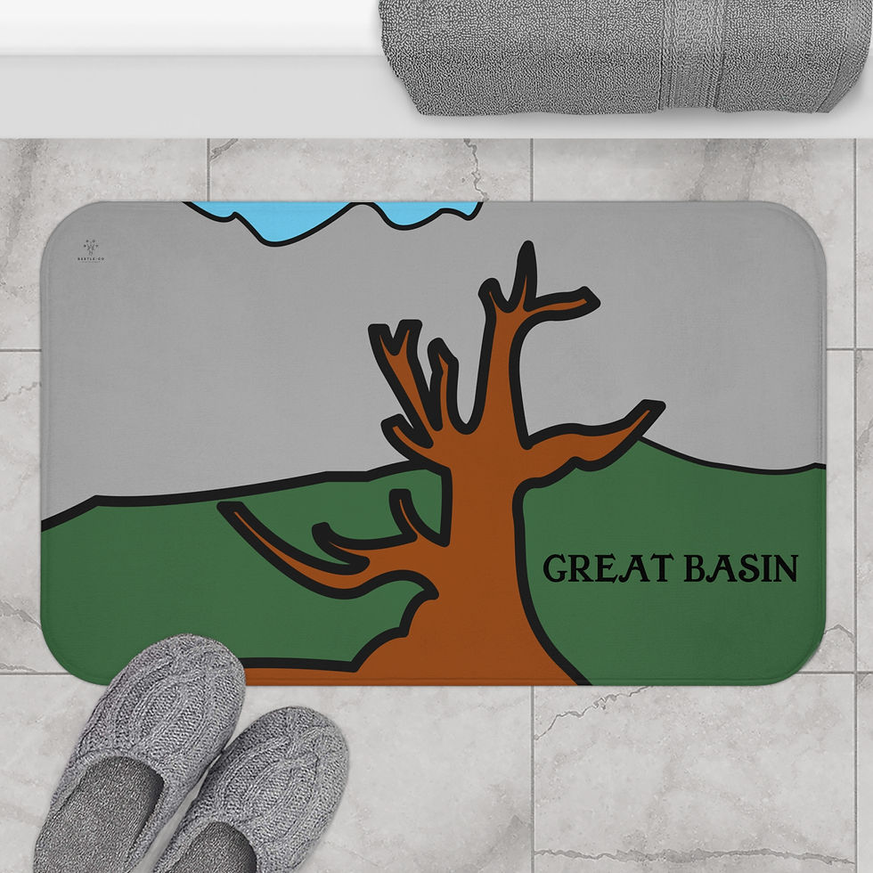 Beetle-Go Great Basin National Park Bath Mat