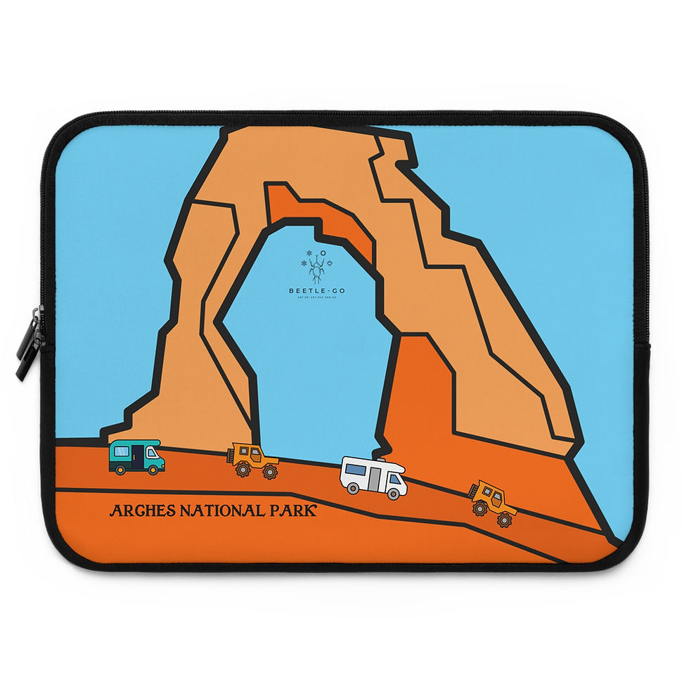 Thumbnail: Beetle-Go Arches National Park Laptop Sleeve