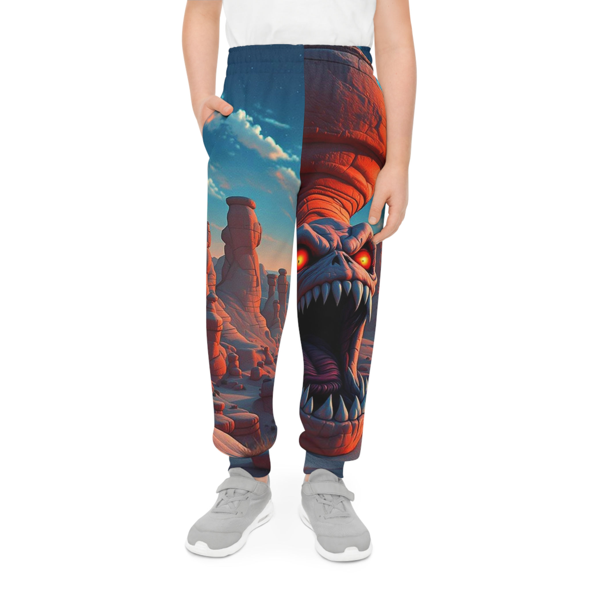Beetle-Go Haunted Spaces: Goblin Valley State Park Unisex Youth Joggers