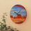 Thumbnail: Beetle-Go National Spaces by Donald A Gaillard Desert Acrylic Wall Clock