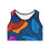 Thumbnail: Annie Pookah Colorful Floral Sports Bra