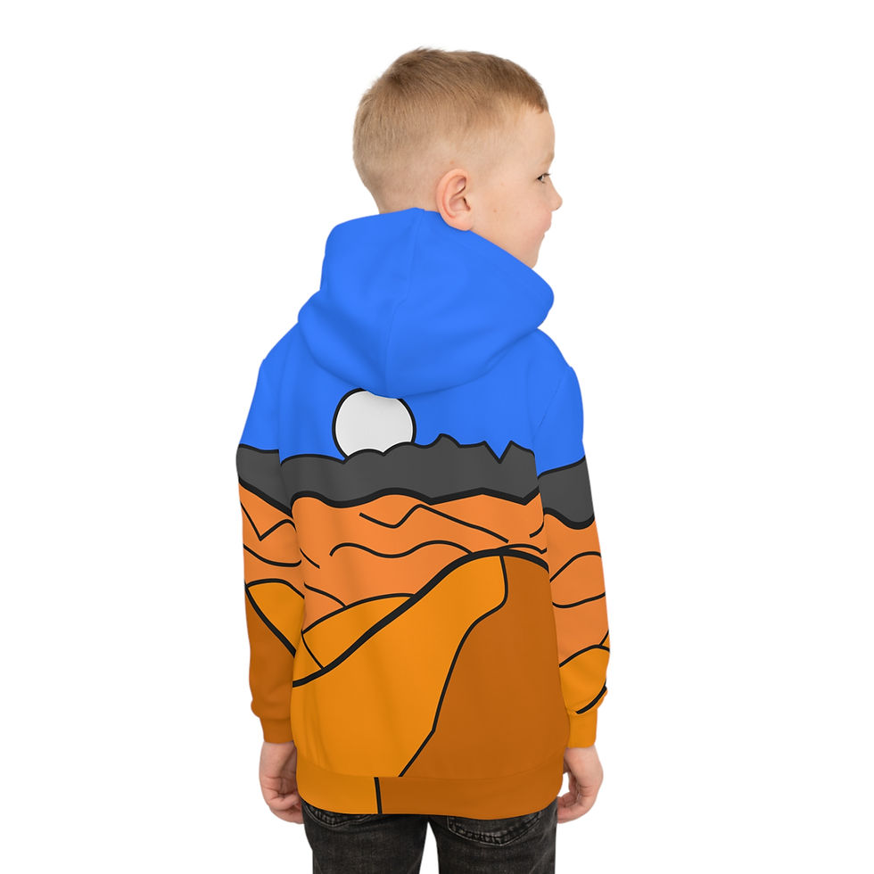 Thumbnail: Beetle-Go Great Sand Dunes National Park Cozy Kids Sweatshirt