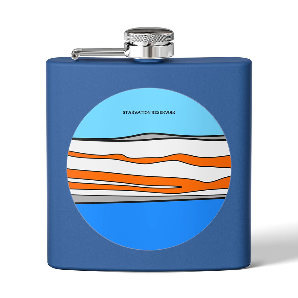 Thumbnail: Beetle-Go Starvation Reservoir State Park Flask