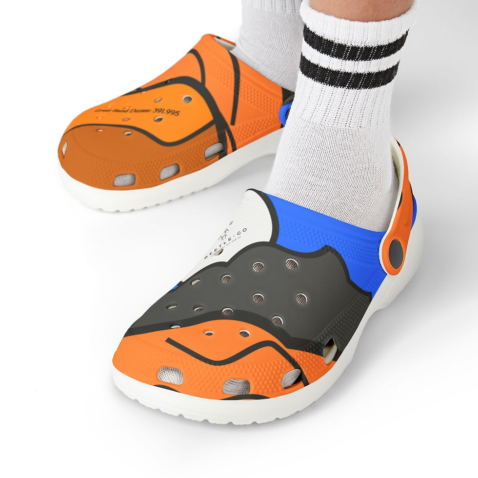 Thumbnail: Beetle-Go Great Sand Dunes Park Kids' Playful Clogs - Boys and Girls