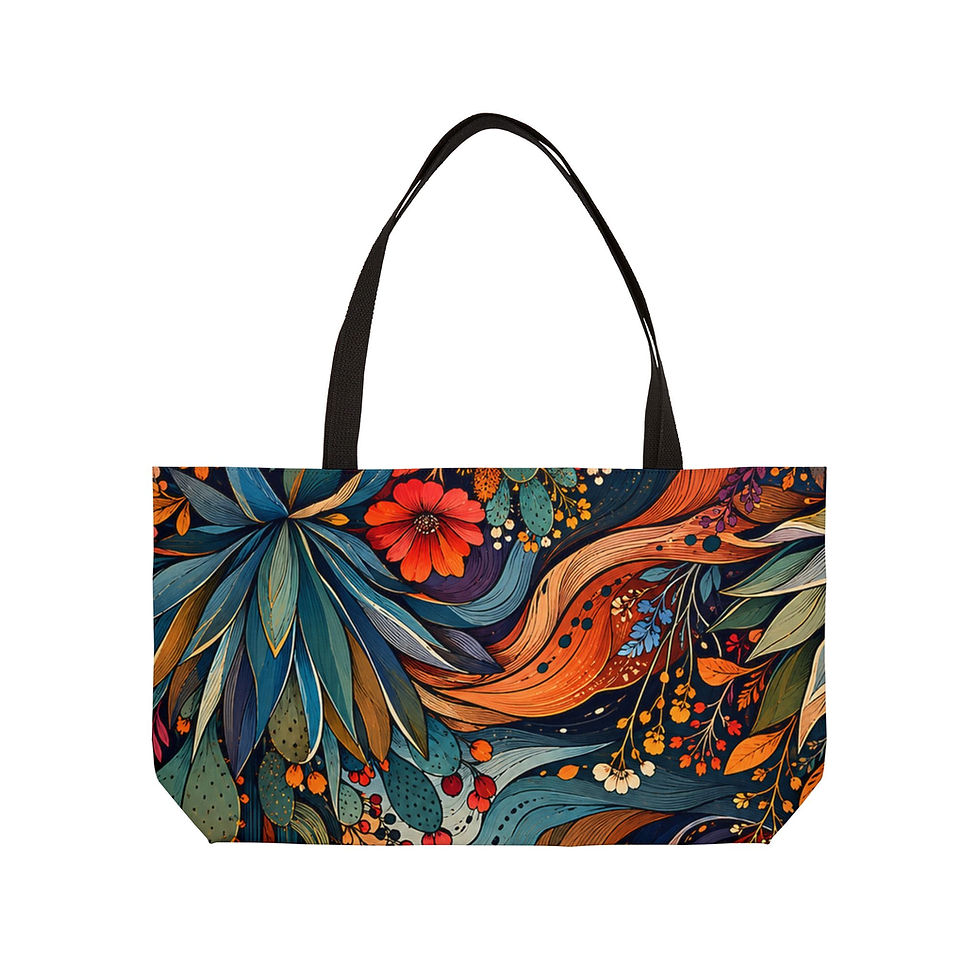 Thumbnail: Desert Bloom Weekender Tote Bag
