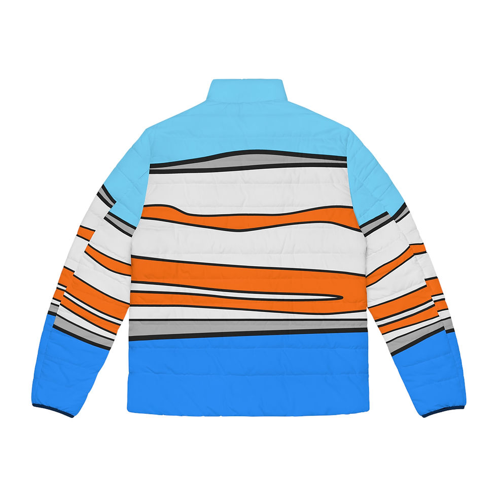 Thumbnail: Beetle-Go Starvation Reservoir State Park Men's Puffer Jacket 