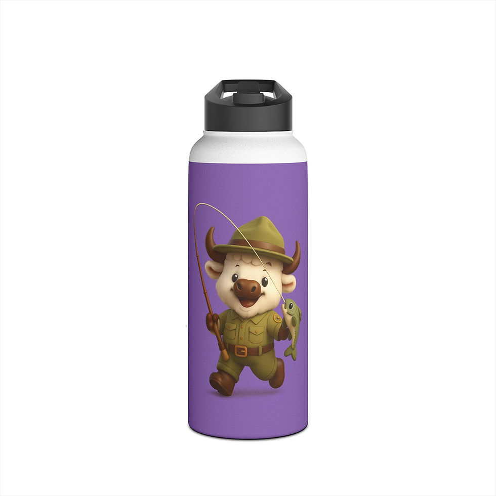 Thumbnail: Cobbler Coffee Kids - Buckee Bison - Stainless Steel Adventure Tumbler