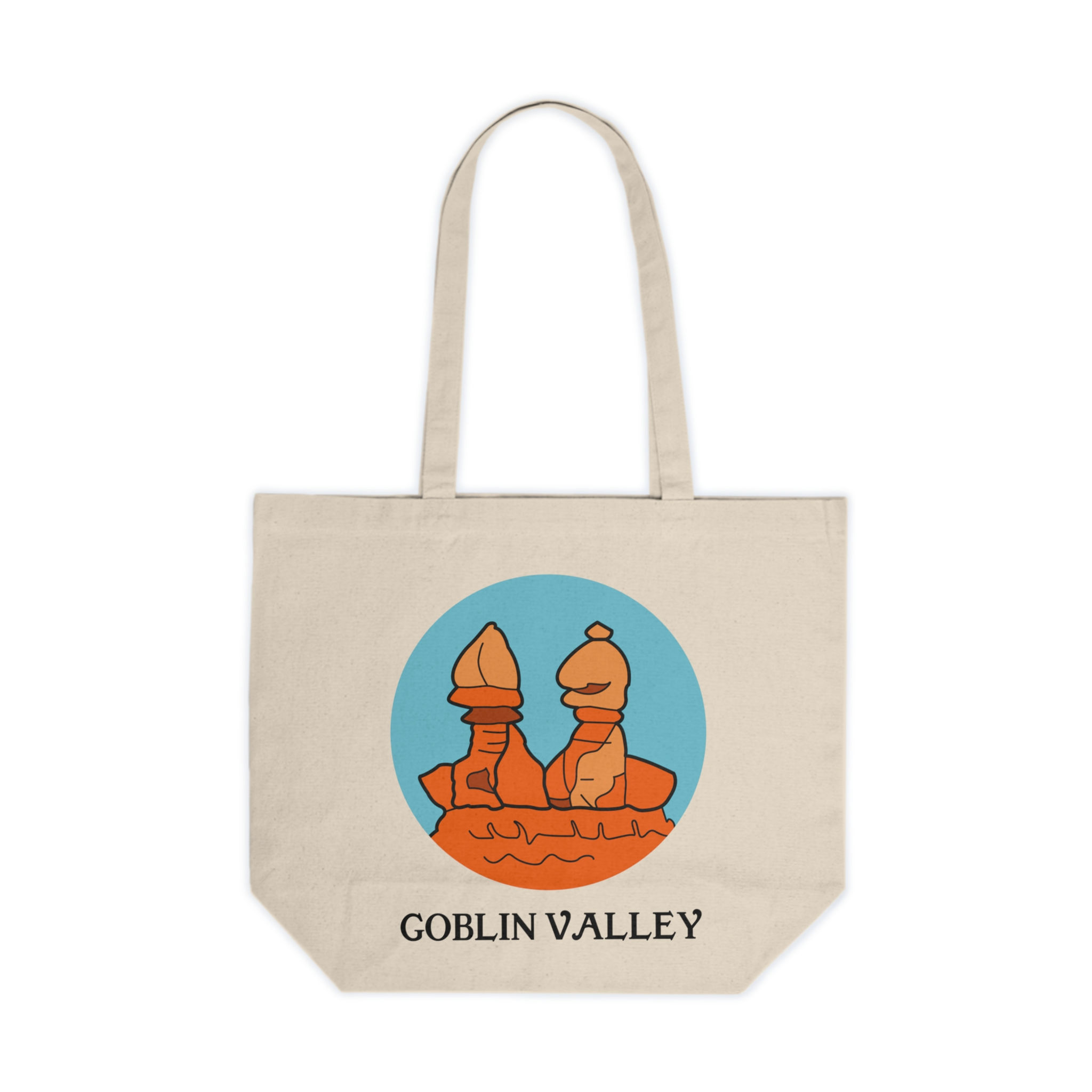 Beetle-Go Goblin Valley State Park Canvas Grocery Shopping Bag