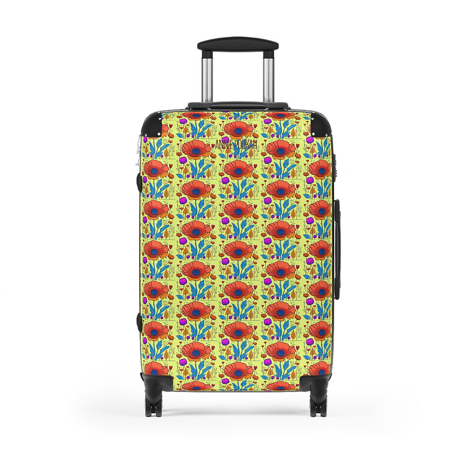 Thumbnail: Annie Pookah Vibrant Floral Luggage