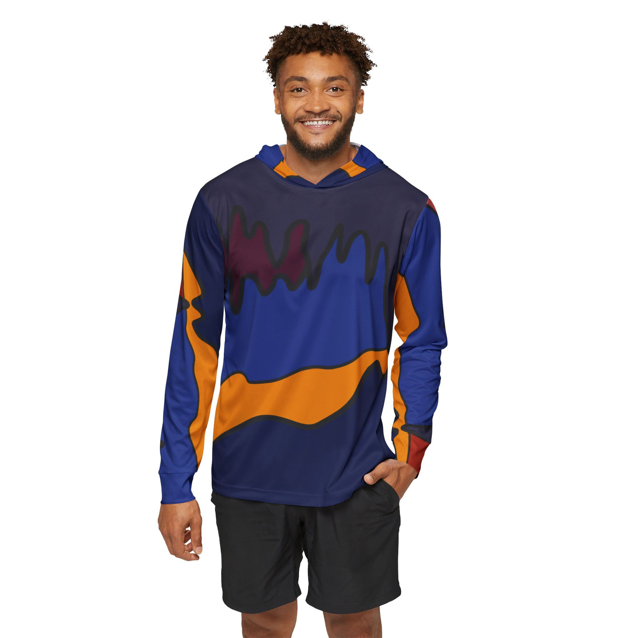 Beetle-Go Haunted Spaces Gates to the Mighty 5 Men's Warmup Hoodie