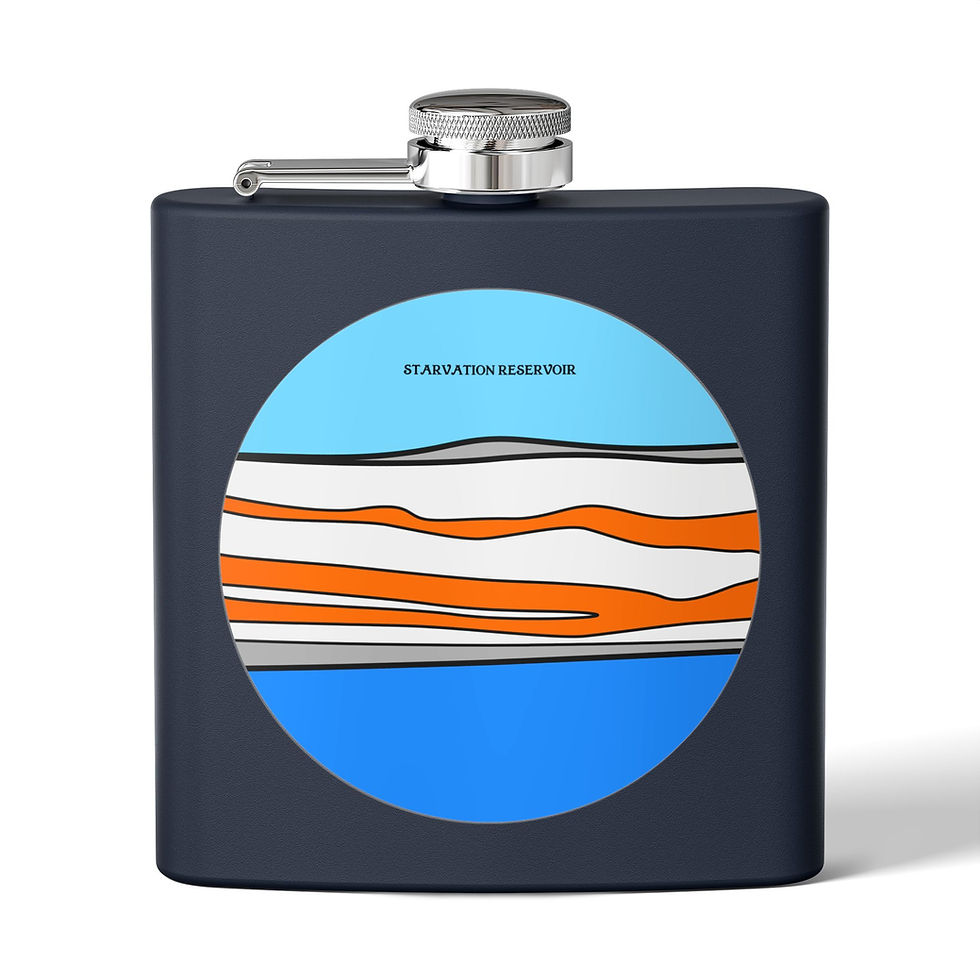 Thumbnail: Beetle-Go Starvation Reservoir State Park Flask