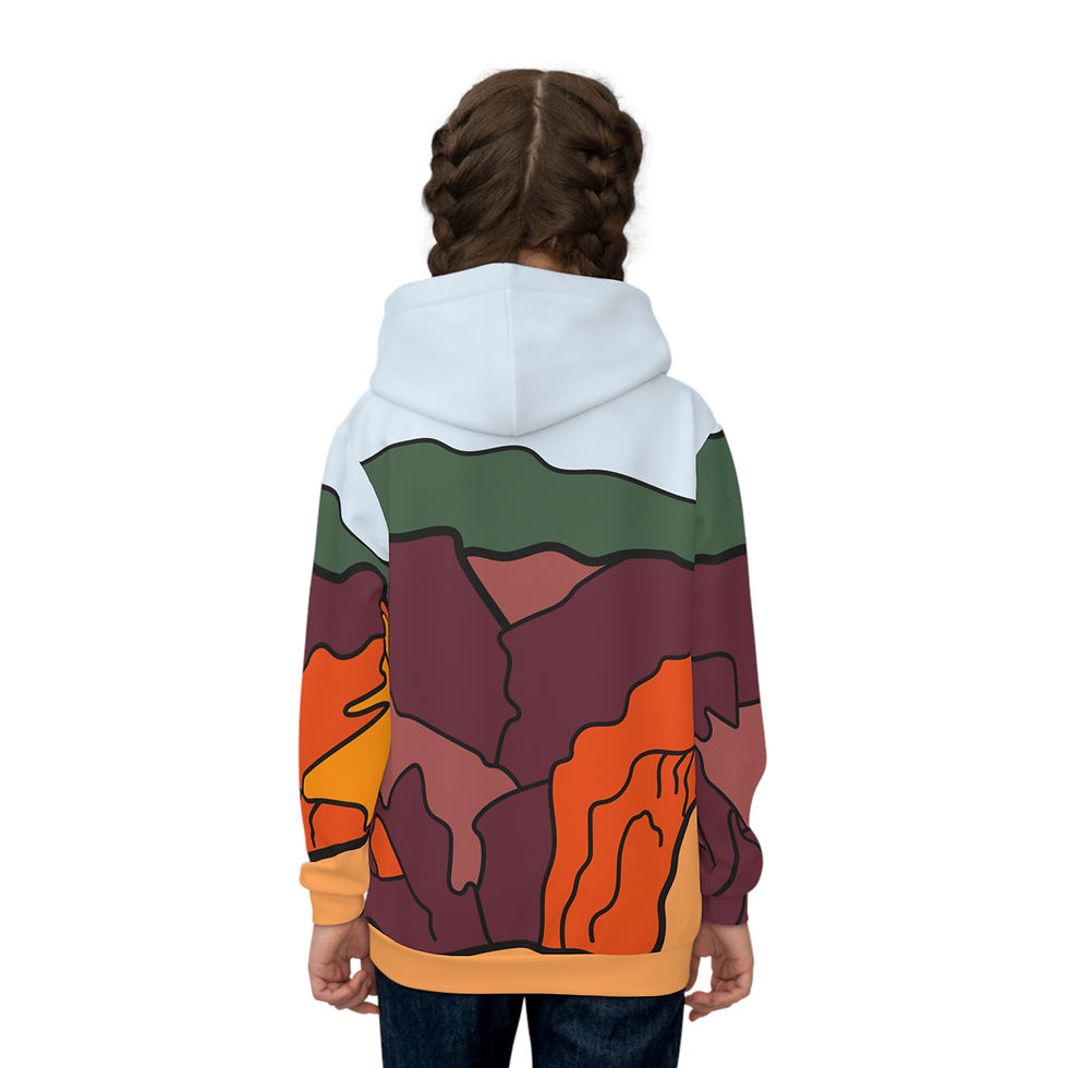 Thumbnail: Beetle-Go Cedar Breaks National Monument Cozy Kids Sweatshirt