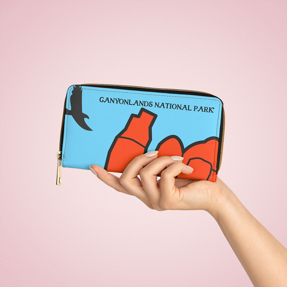 Thumbnail: Beetle-Go Canyonlands National Parks Zipper Wallet