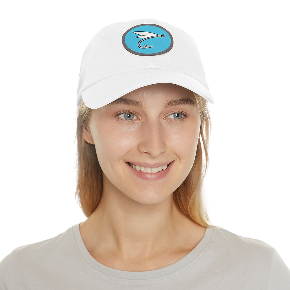 Thumbnail: Beetle-Go Fly Fishing Leather Patch Hat