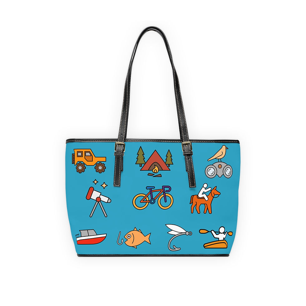 Thumbnail: Beetle-Go Summer Outdoor Adventure PU Leather Shoulder Bag 