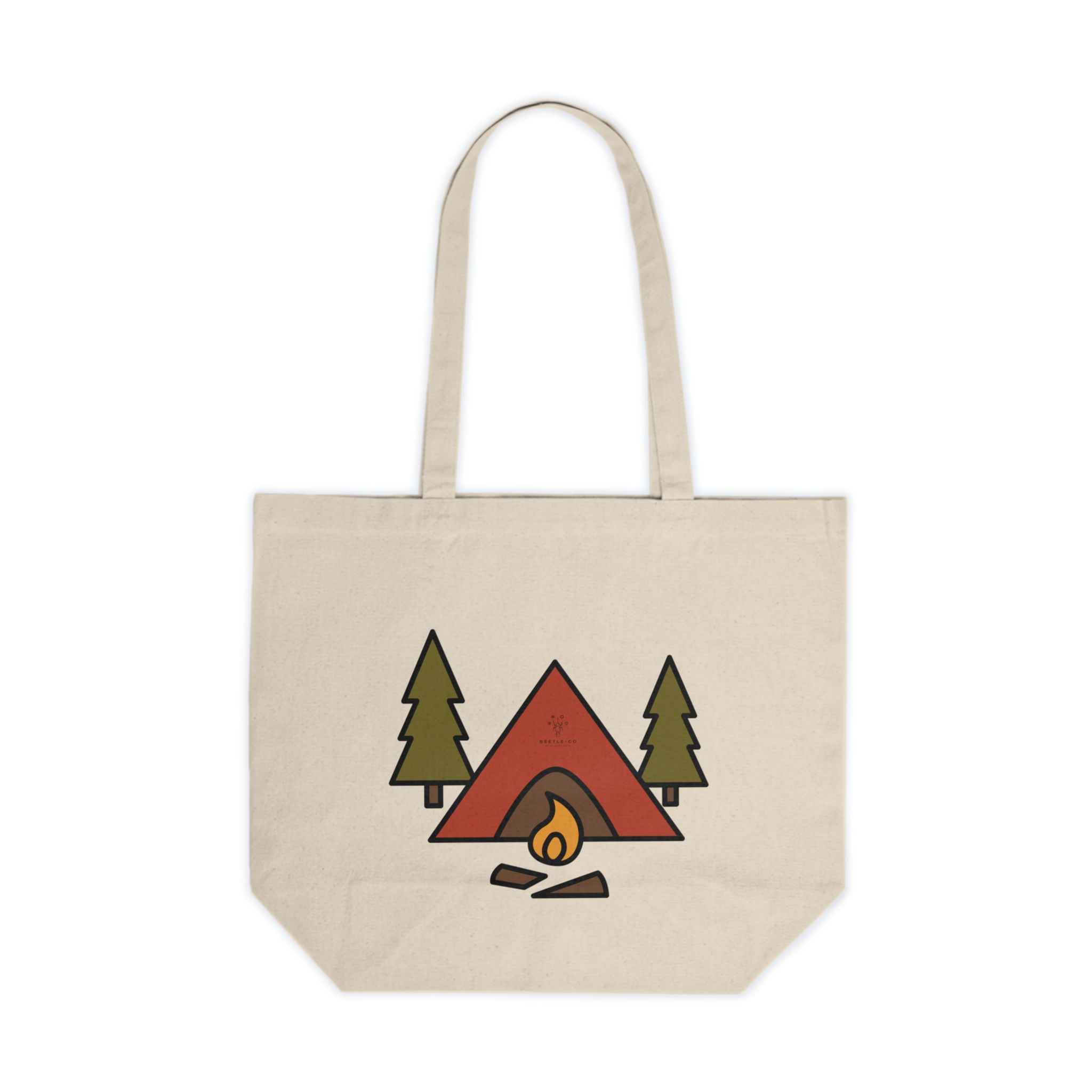 Beetle-Go Camping Canvas Grocery Shopping Bag