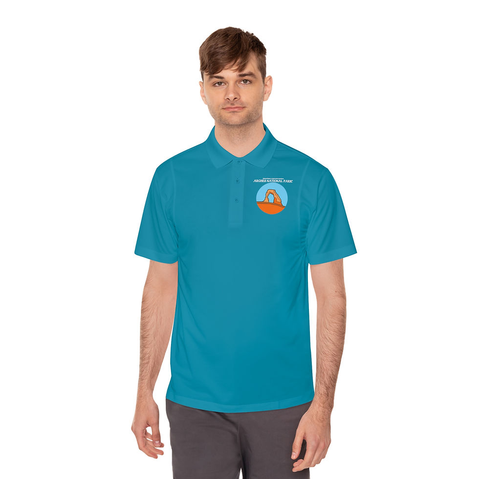 Thumbnail: Beetle-Go National Spaces: a visual music experience - Arches polo shirt