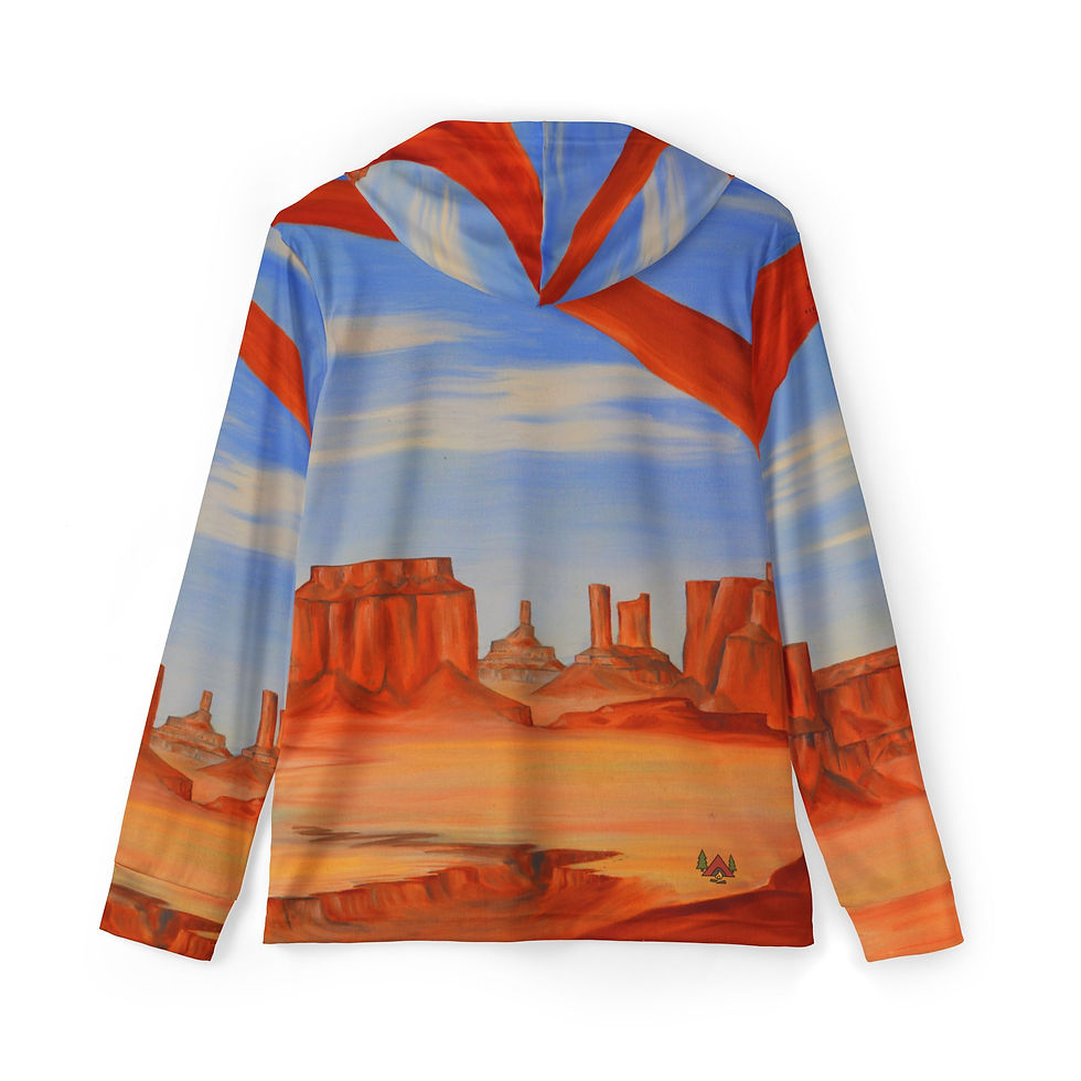 Thumbnail: Beetle-Go National Spaces by Donald A Gaillard Men's Warmup Hoodie