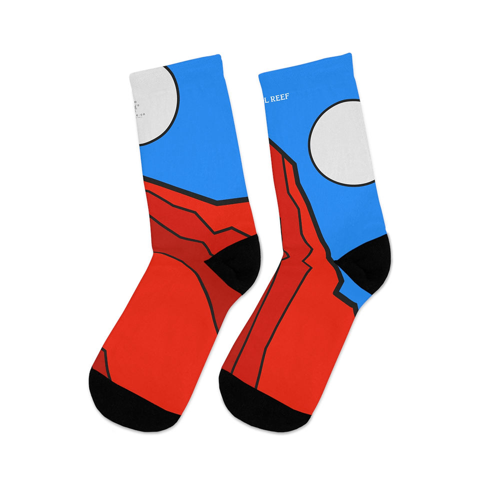 Thumbnail: Beetle-Go Capitol Reef National Park Eco-Friendly Recycled Poly Fiber Socks