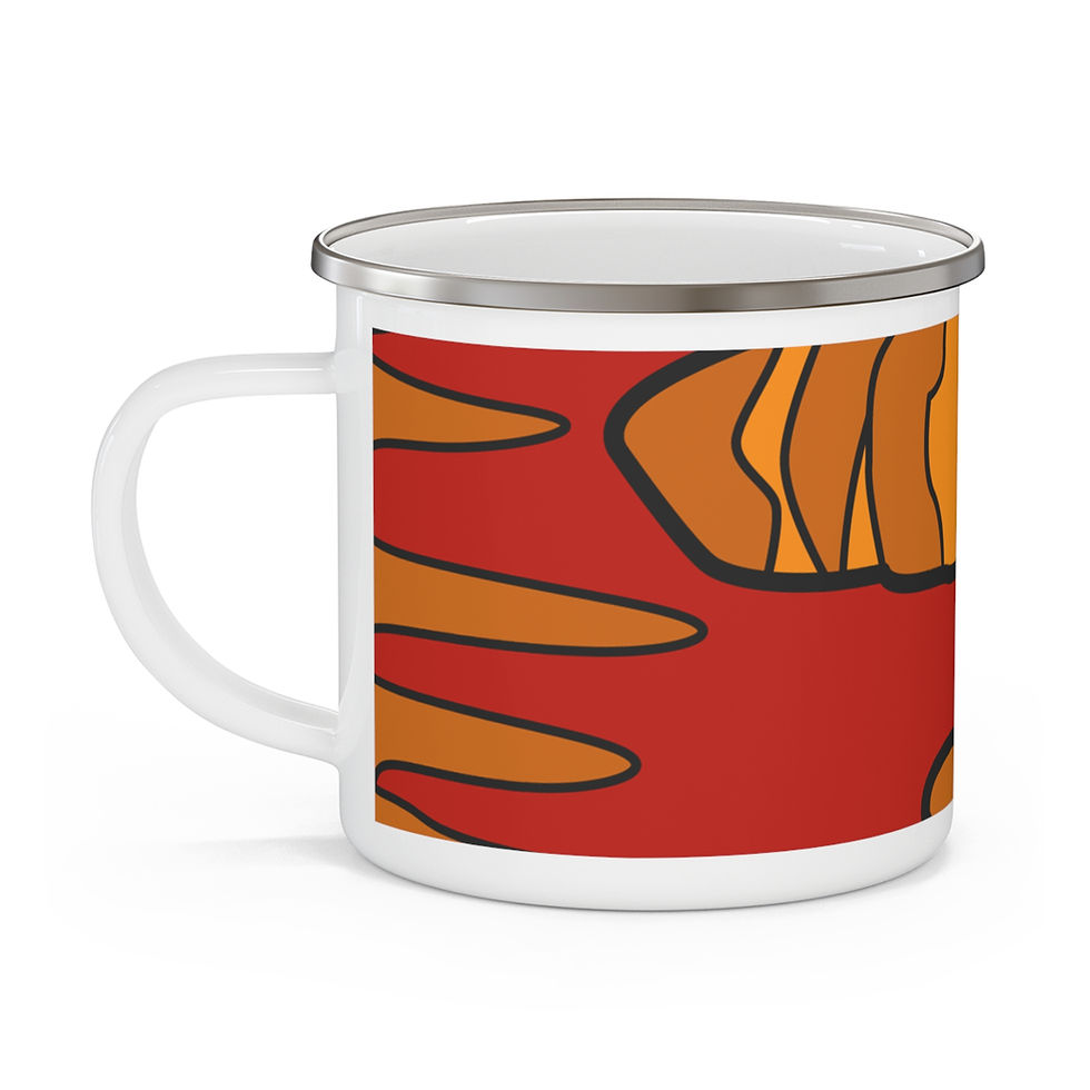 Thumbnail: Beetle-Go Carlsbad Caverns National Park Enamel Camping Mug