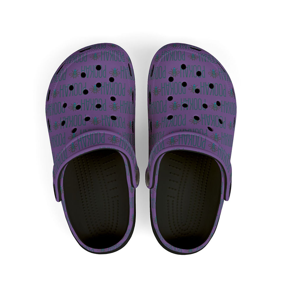 Thumbnail: Pookah Buhg Kids' Playful Clogs - Light Purple - Boys and Girls