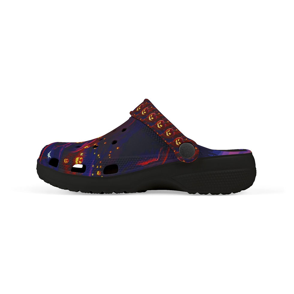 Thumbnail: Beetle-Go Haunted Spaces: Yellowstone National Park Kids' Playful Clogs - Unisex